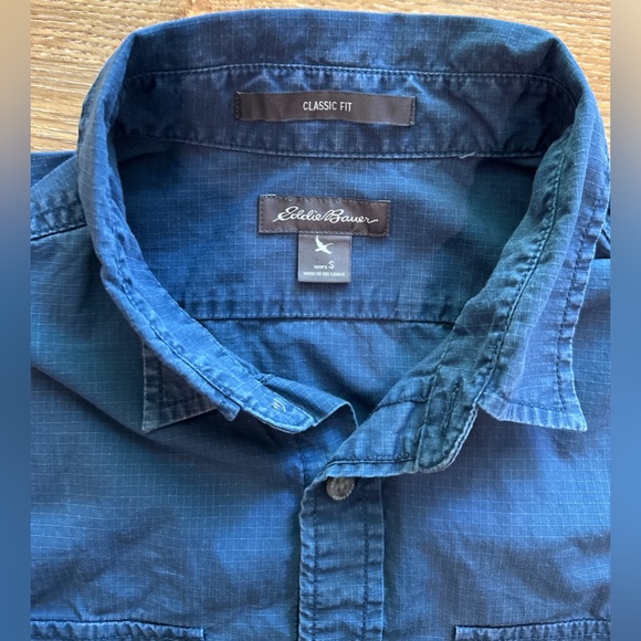 Eddie Bauer *NWOT* 100% cotton, casual, short-sleeve shirt - Picture 5 of 5